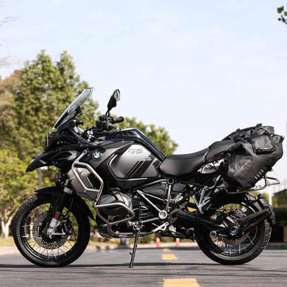 Wasserdichte Motorrad Satteltaschen 48L – Seitentaschen & Gepäckträger Tasche (1 Paar)